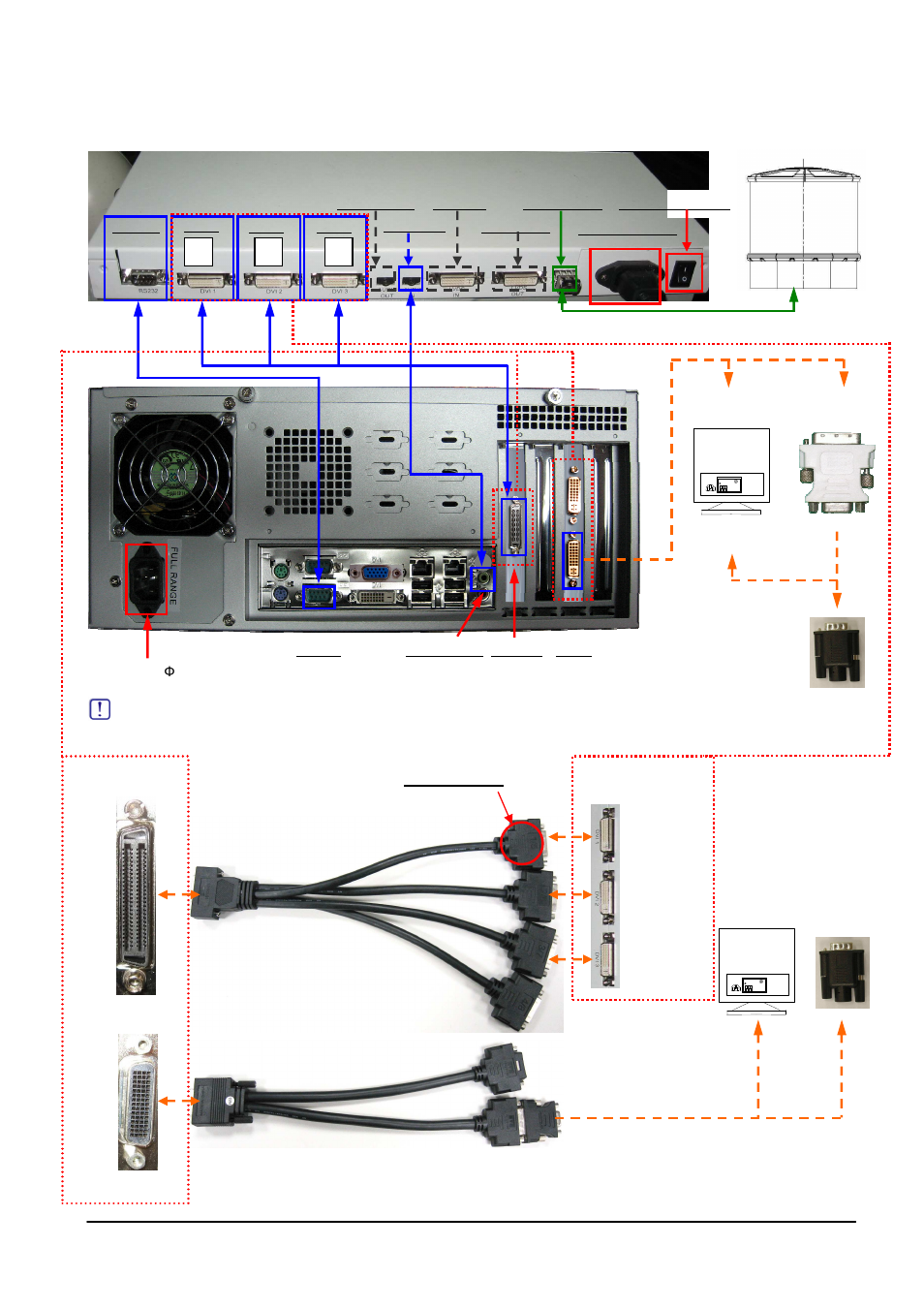 2 connecting the transmitter, Multiplexer | DynaScan Outdoor 360 Degree LED Video Display DS1713 User Manual | Page 12 / 29