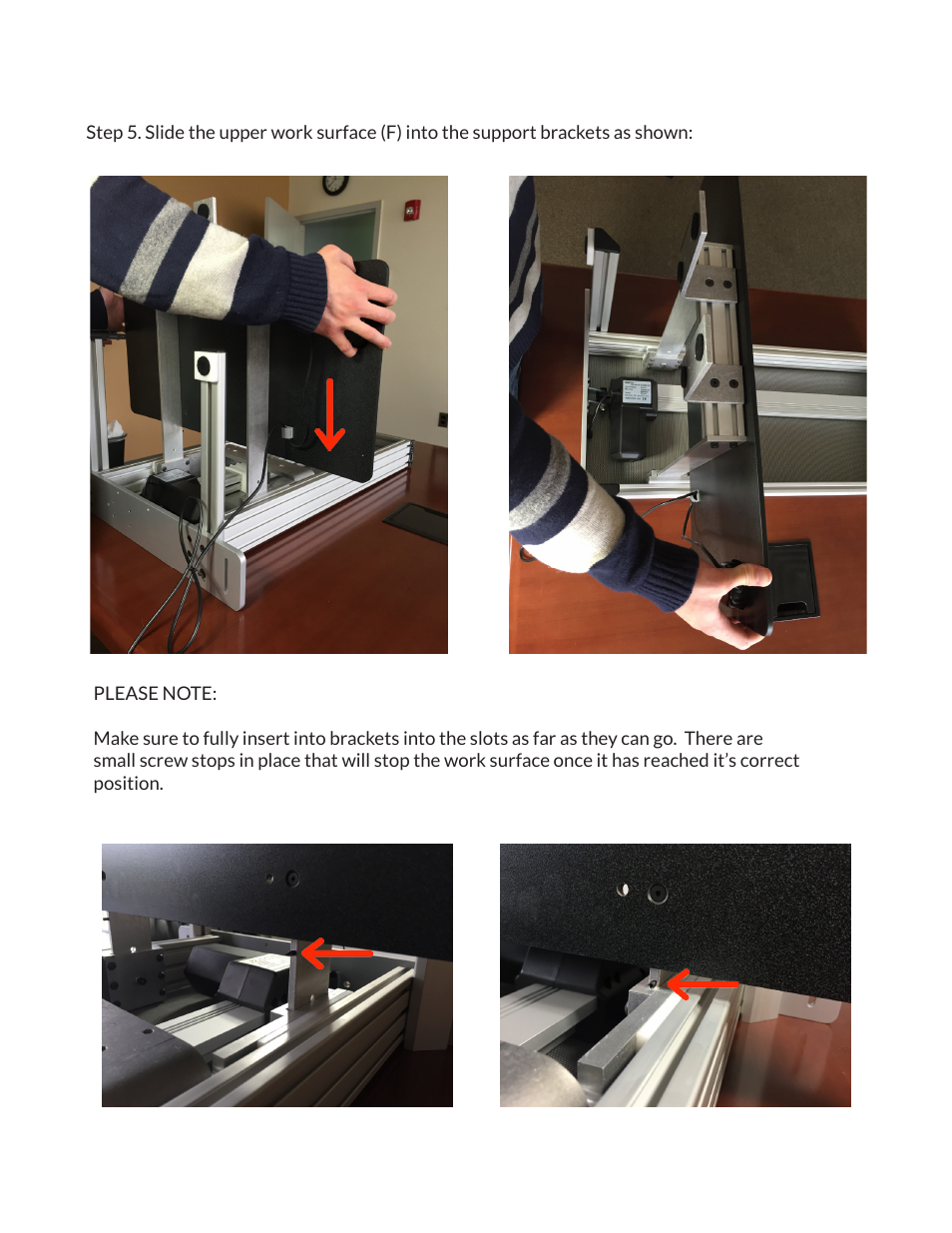 Ergotech One-Touch Free Stand User Manual | Page 5 / 11