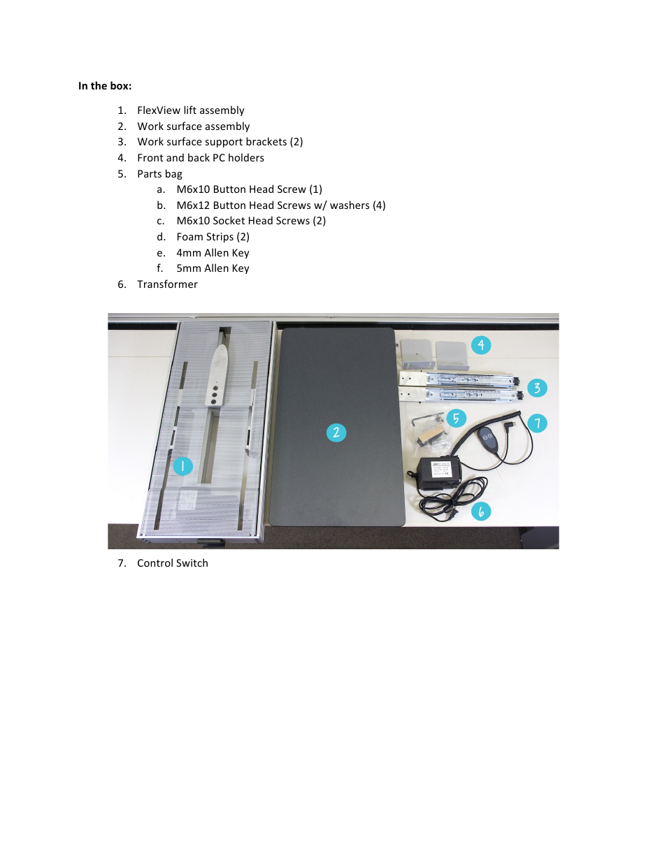 Ergotech One-Touch FlexView User Manual | Page 2 / 13