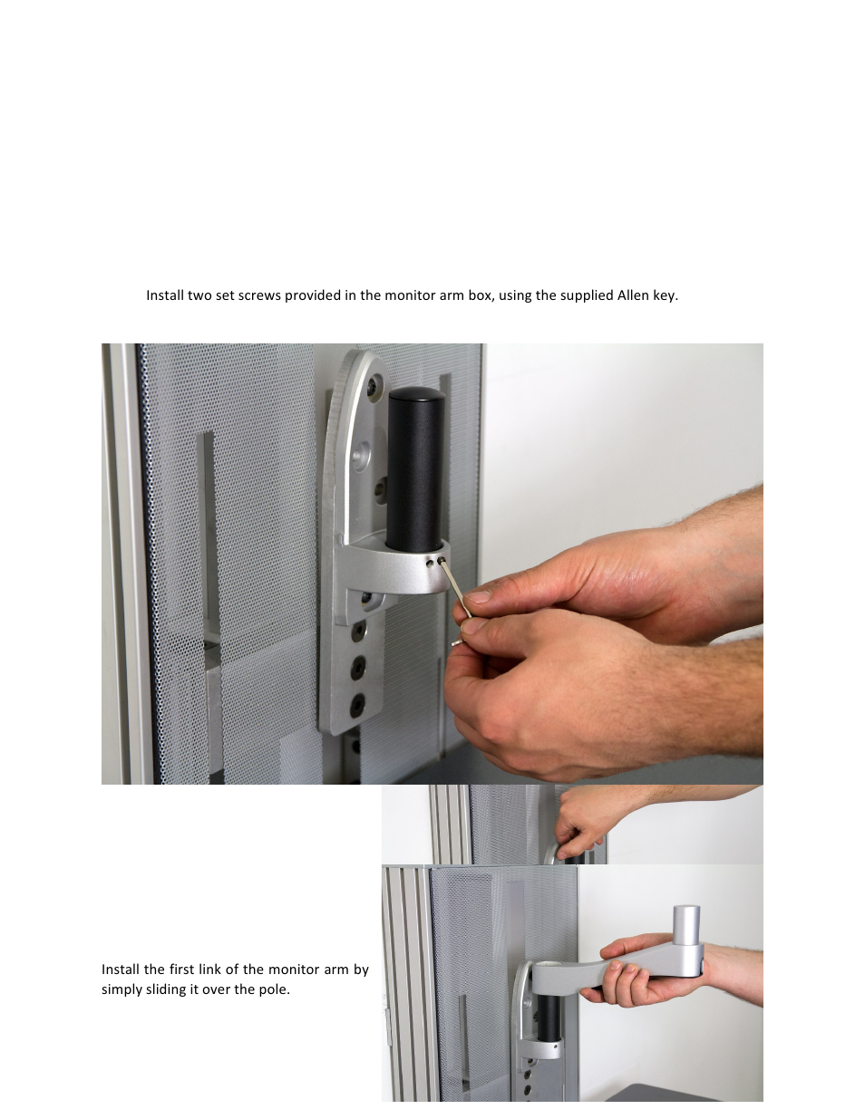 Ergotech One-Touch FlexView User Manual | Page 9 / 13