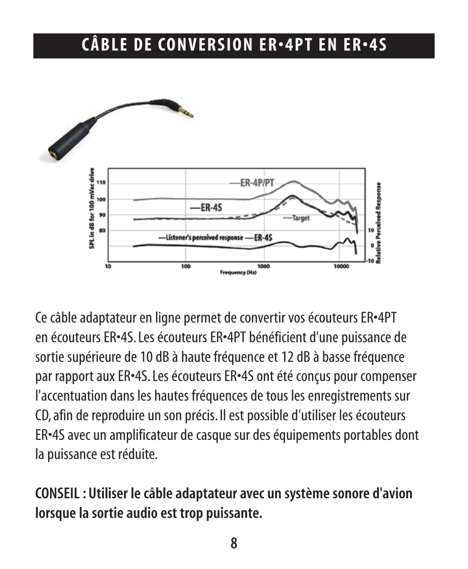 Etymotic ER•4® microPro® Earphones User Manual | Page 19 / 62