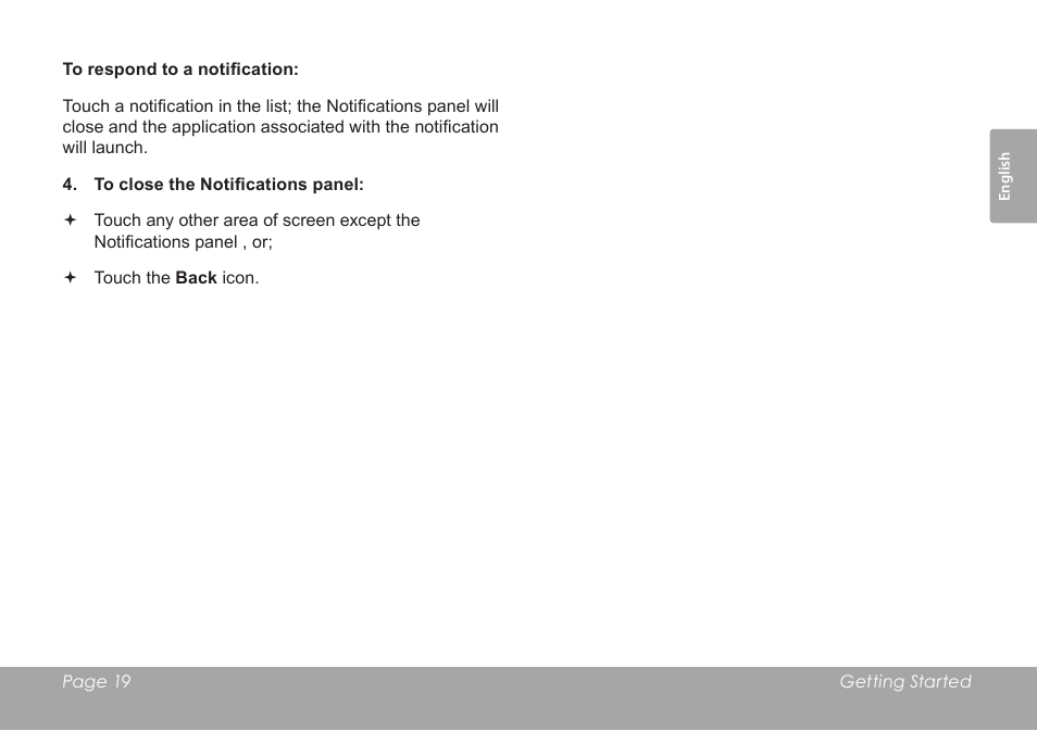 COBY electronic KYROS MID7042 User Manual | Page 19 / 124