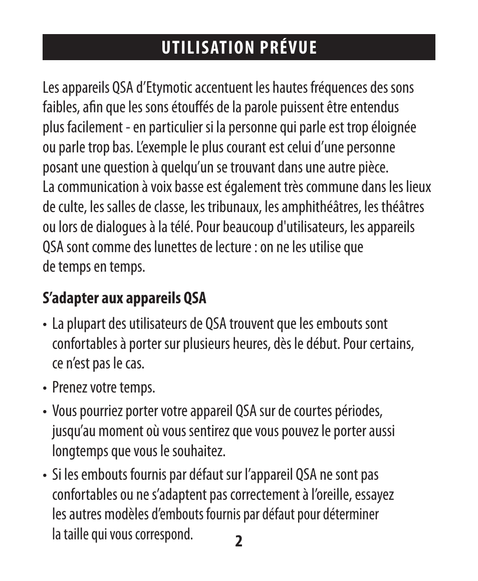 Etymotic The BEAN® Quiet Sound Amplifier® User Manual | Page 17 / 86
