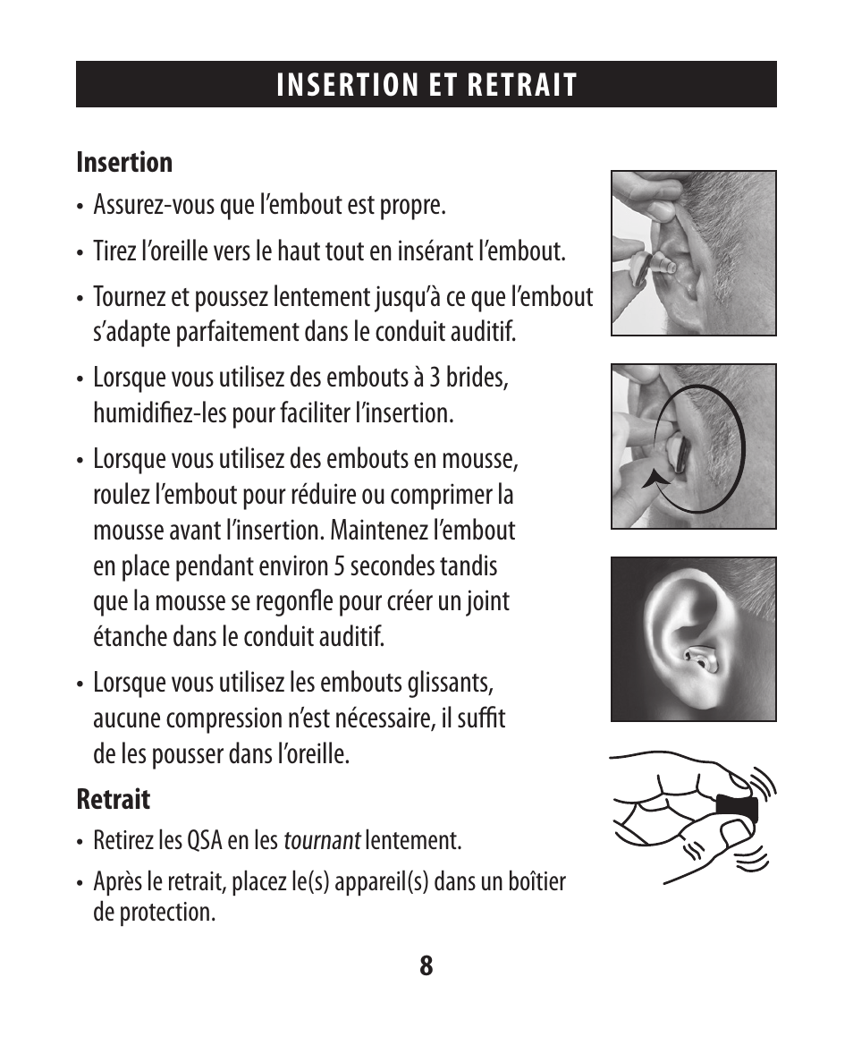 Etymotic The BEAN® Quiet Sound Amplifier® User Manual | Page 23 / 86