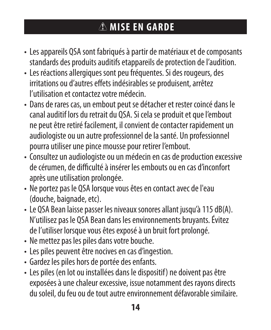 Etymotic The BEAN® Quiet Sound Amplifier® User Manual | Page 29 / 86