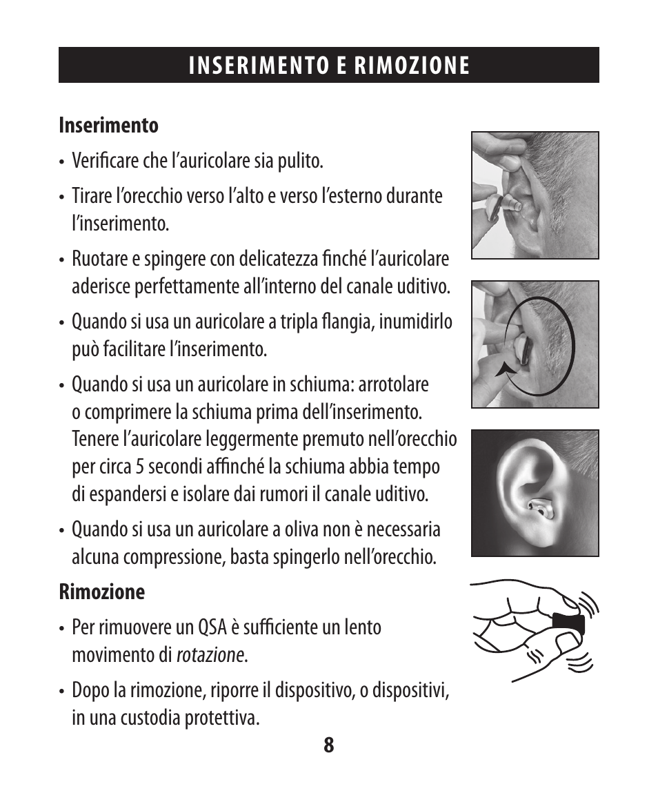 Etymotic The BEAN® Quiet Sound Amplifier® User Manual | Page 65 / 86
