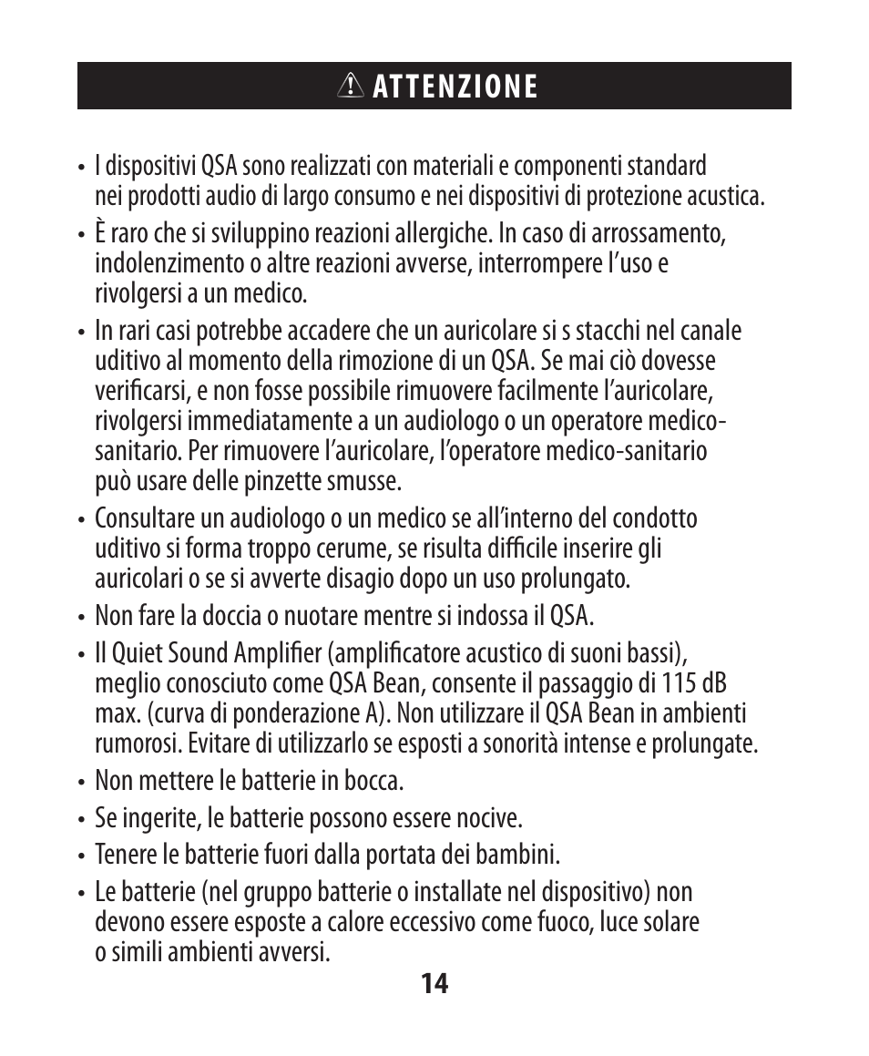 Etymotic The BEAN® Quiet Sound Amplifier® User Manual | Page 71 / 86