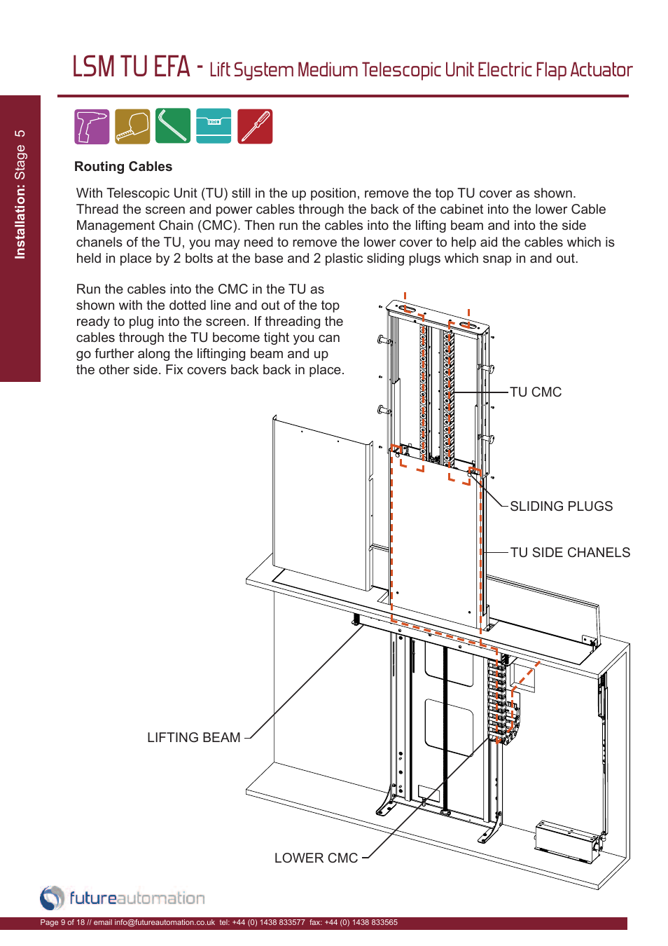 Lsm tu efa | Future Automation LSM-TU-EFA User Manual | Page 10 / 20