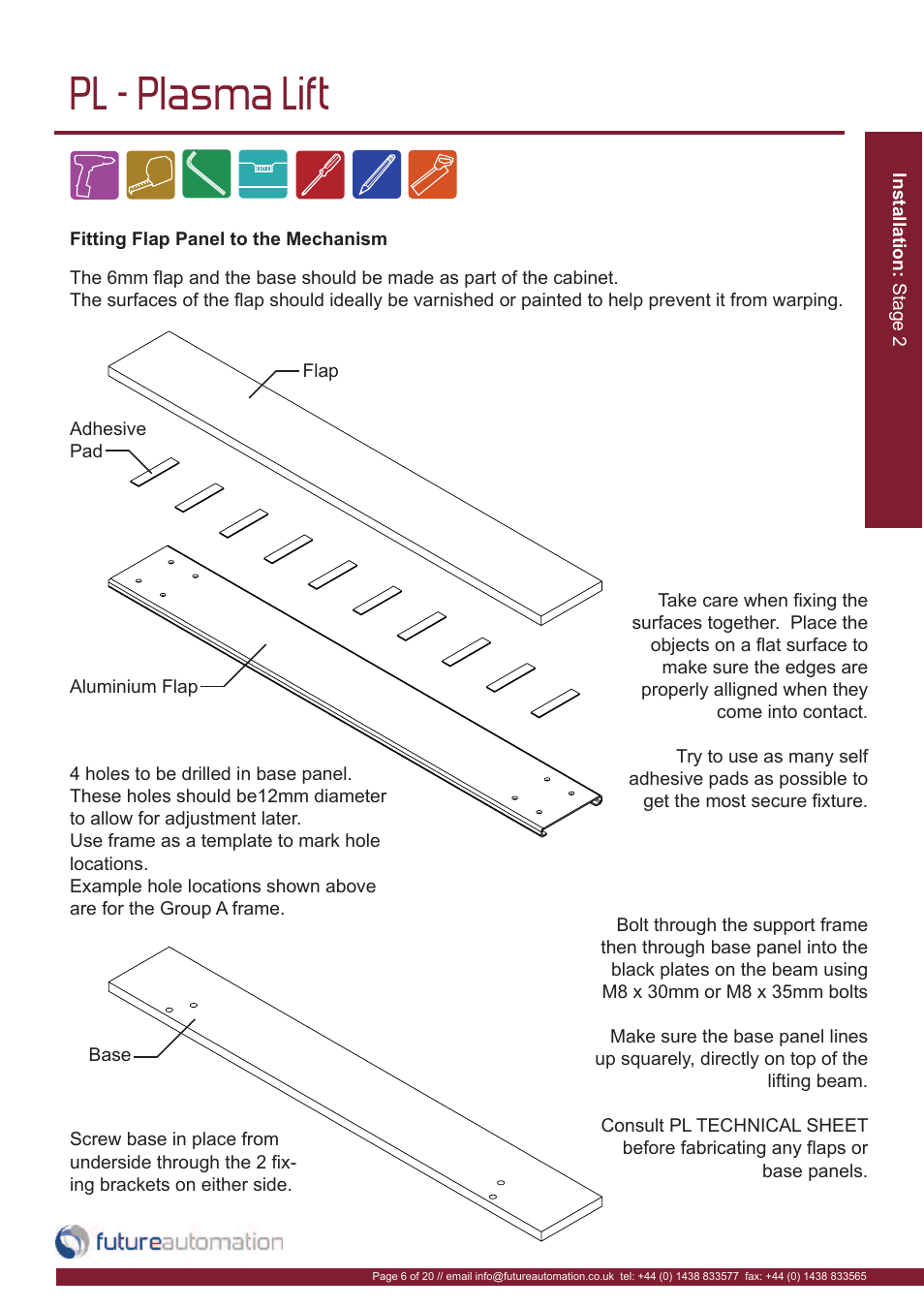 Pl - plasma lift | Future Automation PL User Manual | Page 7 / 22