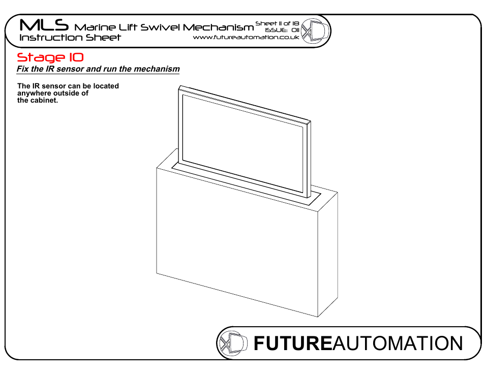 Sheet10, Drawing view32, Future automation mls | Stage 10 | Future Automation MLS User Manual | Page 12 / 19