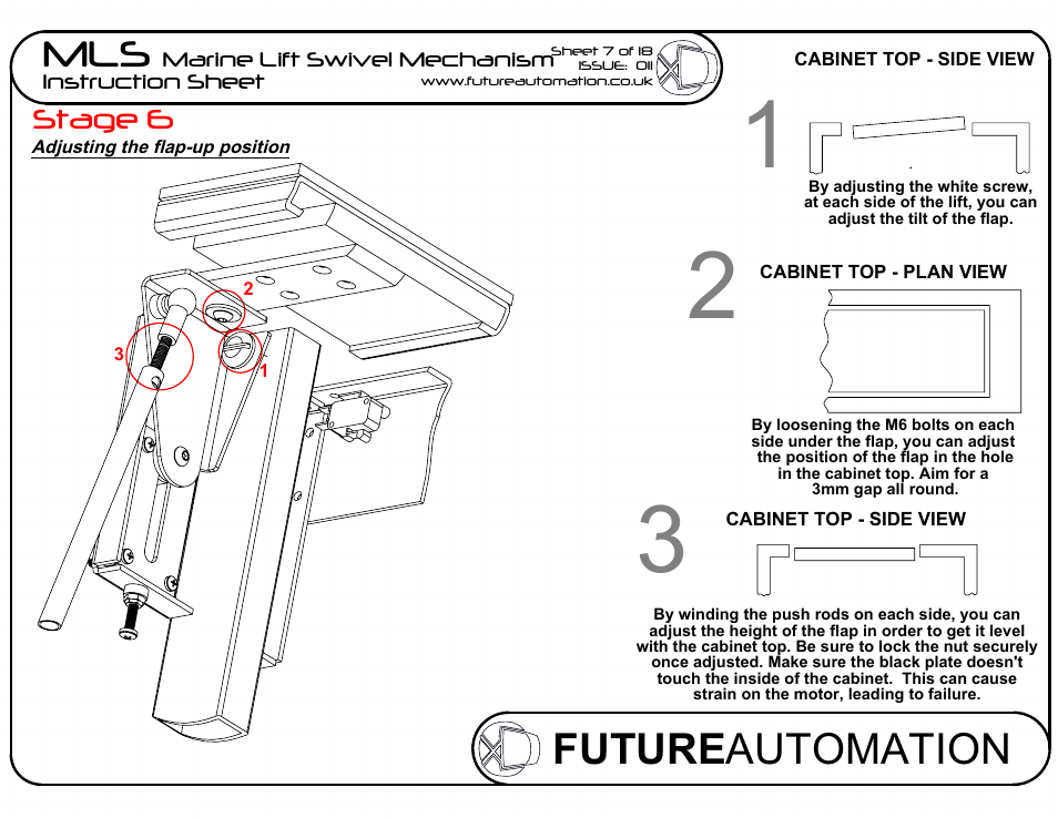 Sheet8, Drawing view20, Drawing view21 | Drawing view22, Drawing view23, Drawing view24, Drawing view25, Drawing view80, Future automation mls, Stage 6 | Future Automation MLS User Manual | Page 8 / 19