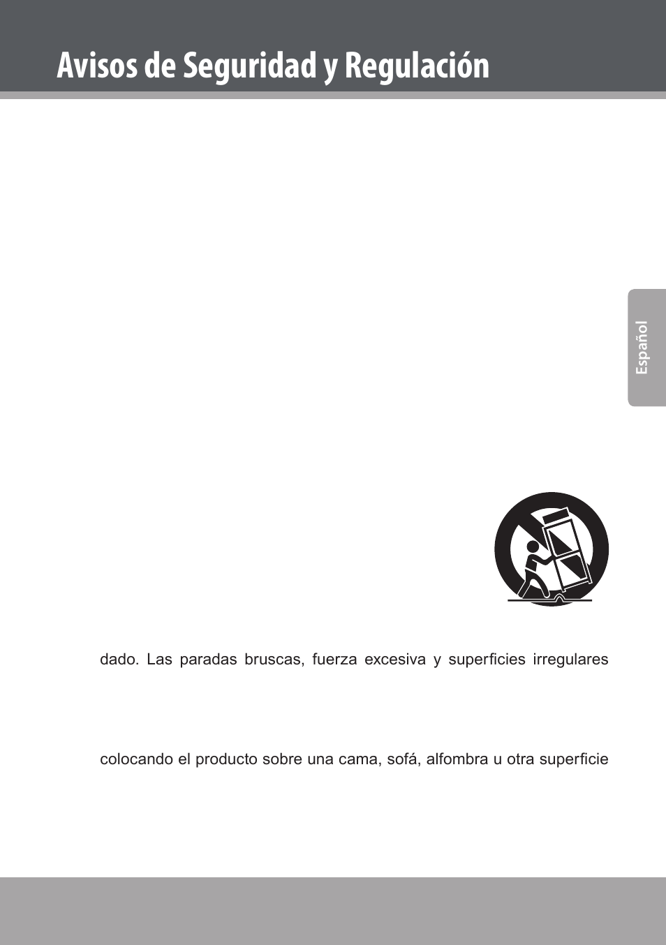 Avisos de seguridad y regulación, Instrucciones importantes de seguridad | COBY electronic DVD938 User Manual | Page 115 / 180