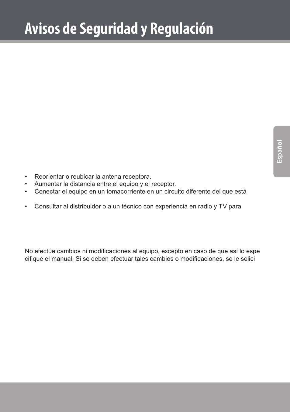 Avisos de seguridad y regulación, Declaración de la fcc | COBY electronic DVD938 User Manual | Page 119 / 180