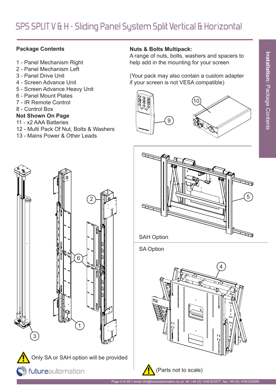 Future Automation SPS User Manual | Page 5 / 30