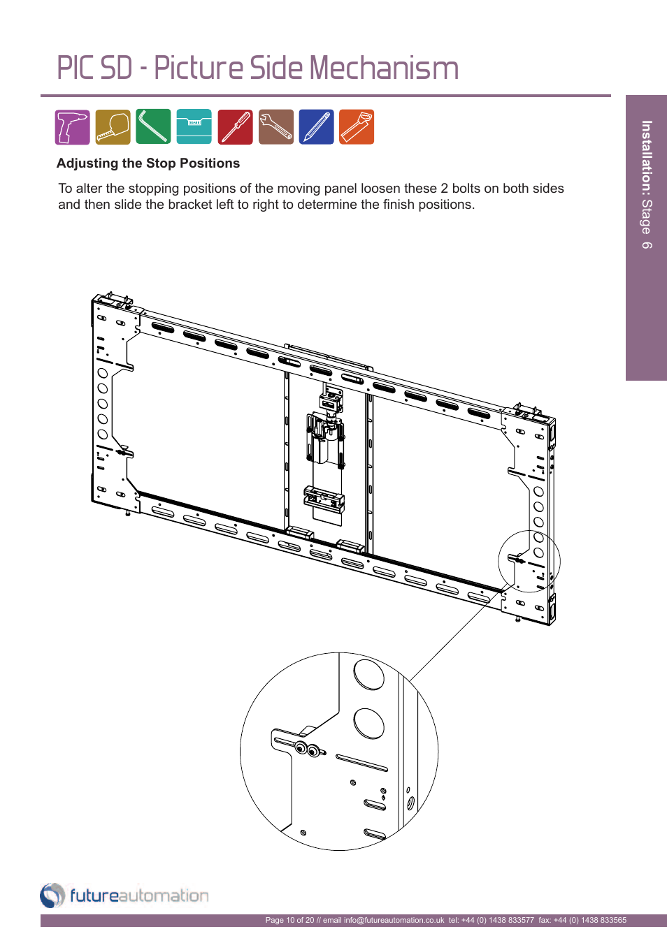 Pic sd - picture side mechanism | Future Automation PICSIDE User Manual | Page 11 / 22