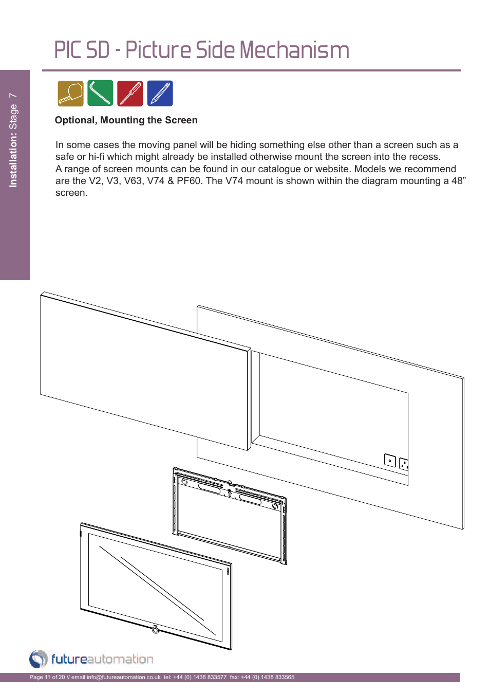 Pic sd - picture side mechanism | Future Automation PICSIDE User Manual | Page 12 / 22