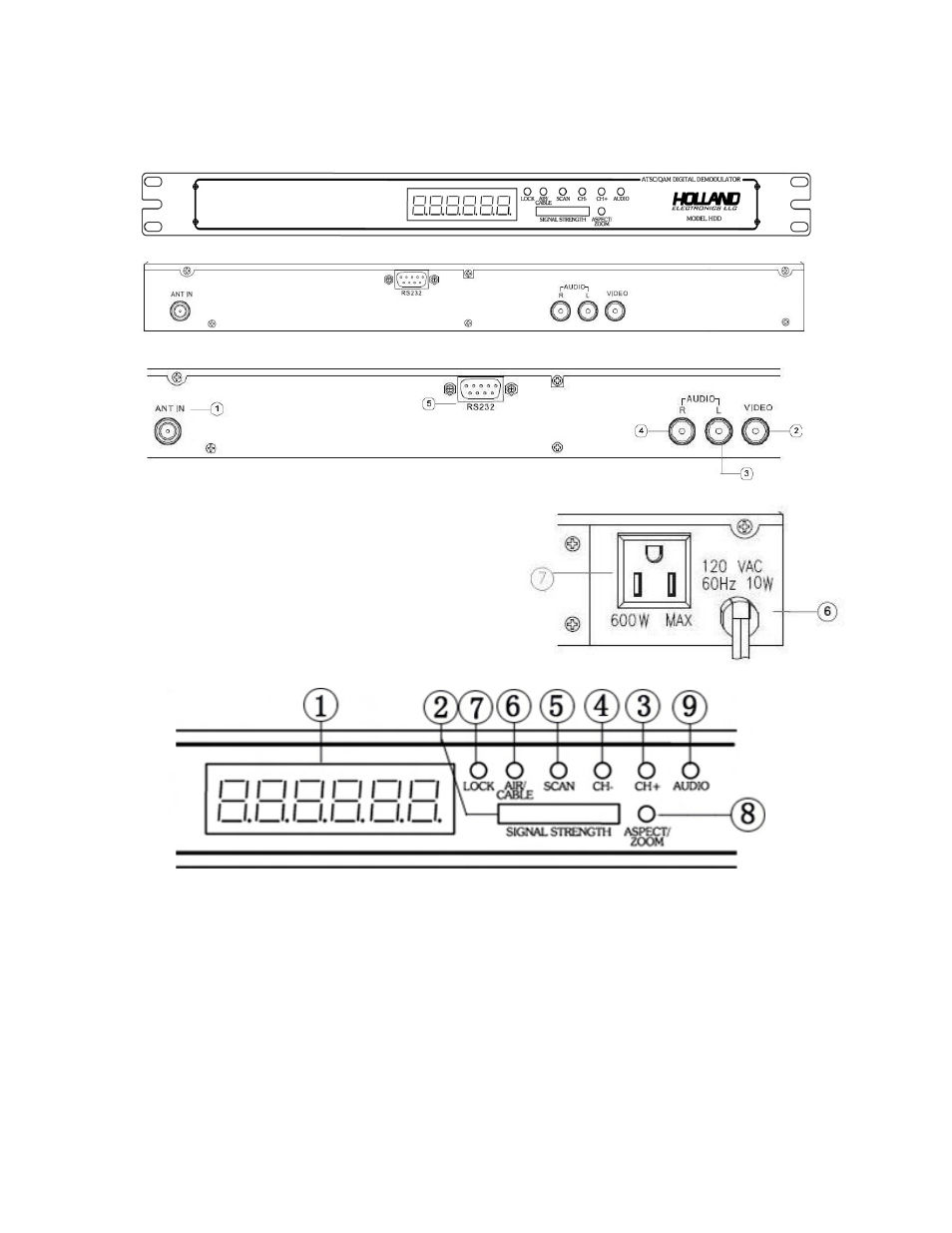 Holland Electronics HDD-2U User Manual | Page 4 / 8