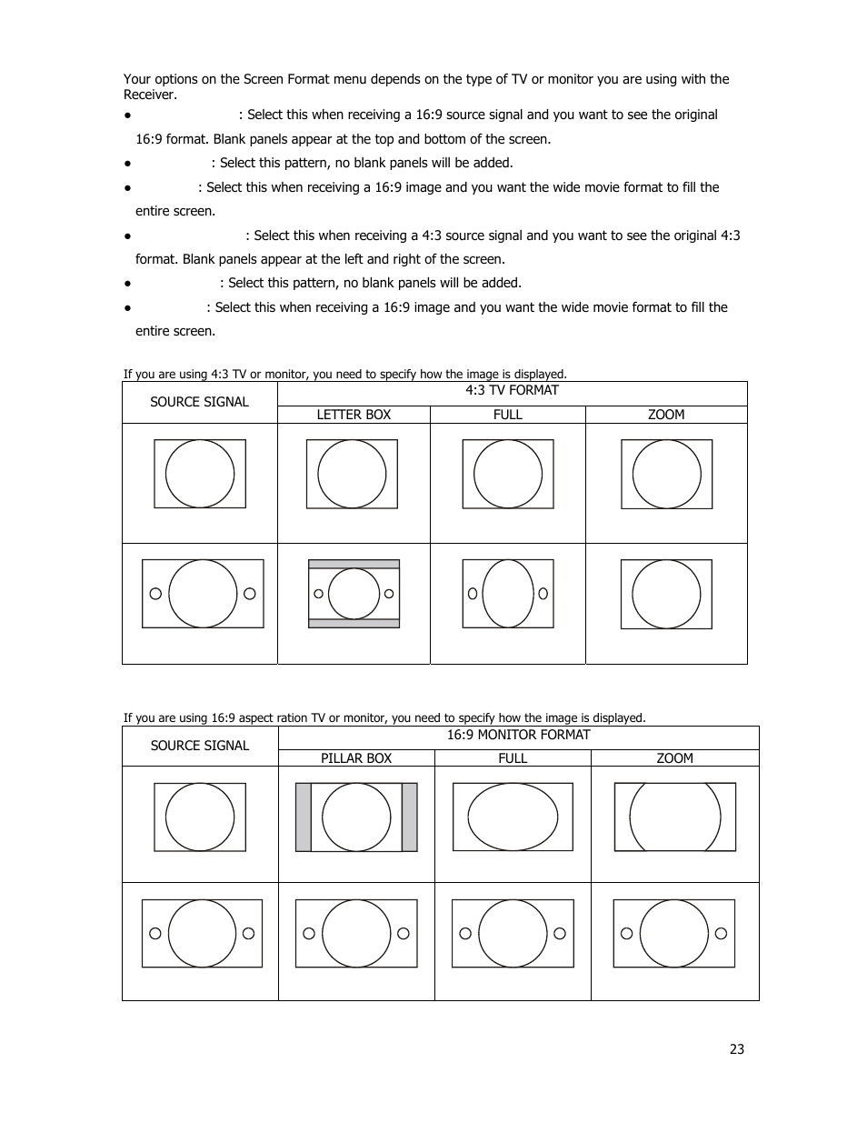 Aspect ratio | Holland Electronics HDTV-ST2 User Manual | Page 24 / 37