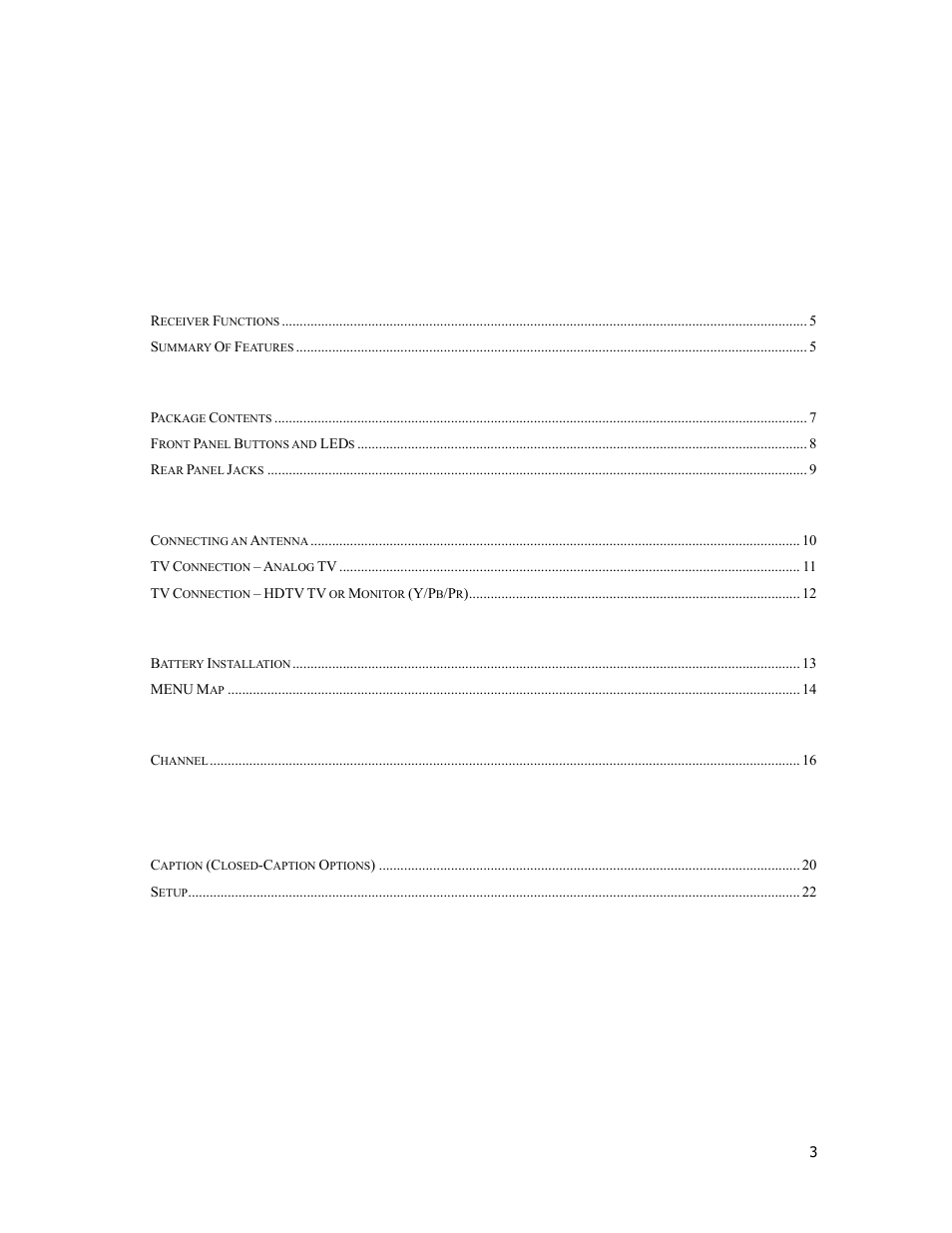 Holland Electronics HDTV-ST2 User Manual | Page 4 / 37