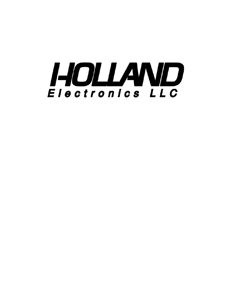 Holland Electronics HMA-860H User Manual | 5 pages