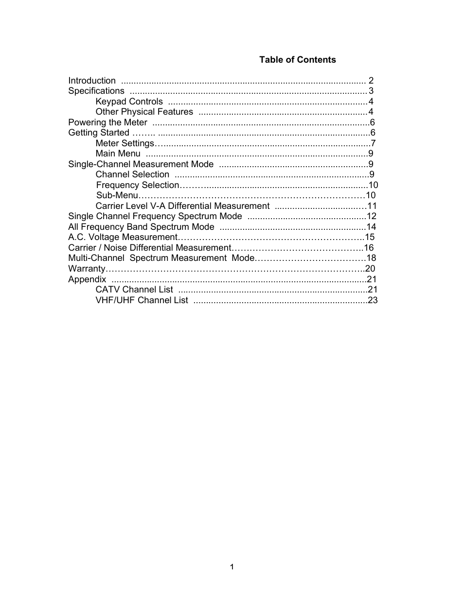 Holland Electronics ST-5128S User Manual | Page 2 / 25
