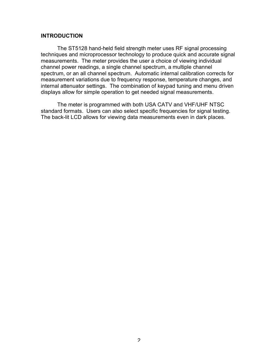 Holland Electronics ST-5128S User Manual | Page 3 / 25