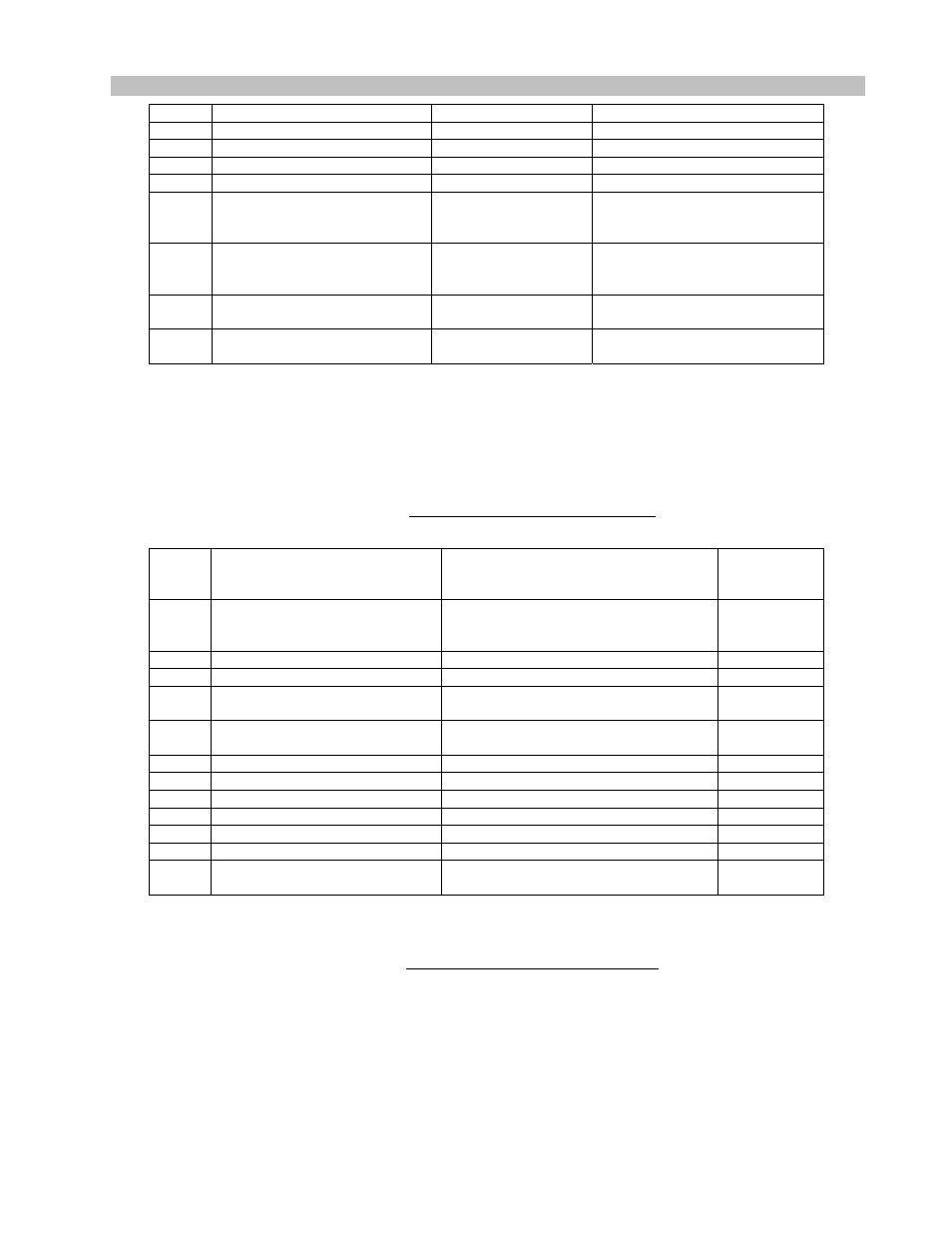 The following table defines the response d format | Holland Electronics NE 1101L User Manual | Page 18 / 19