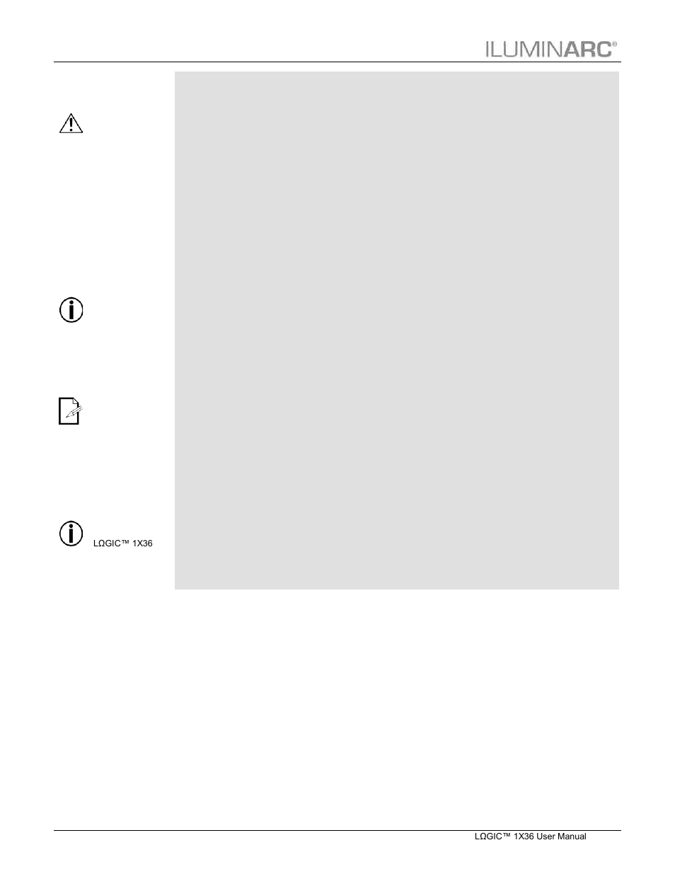 Safety notes, Personal safety, Mounting and installation | Power and wiring, Operation, Introduction | ILUMINARC LΩGIC™ 1X36 User Manual | Page 6 / 33