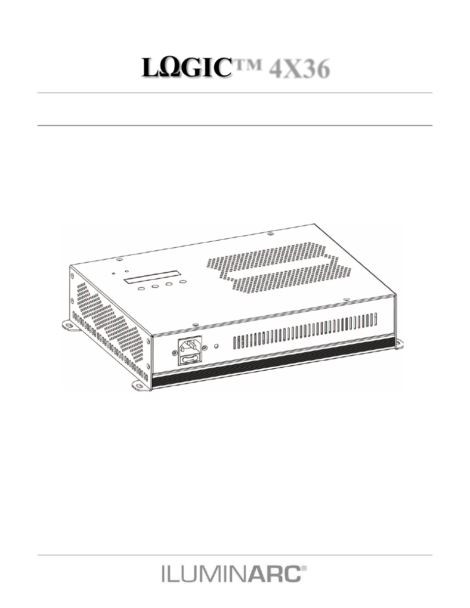 ILUMINARC LΩGIC™ 4X36 User Manual | 32 pages