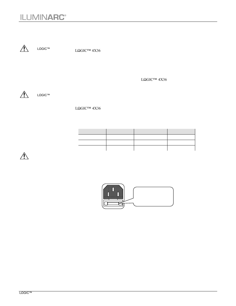 Installation, Ac power, Power consumption | Ac plug, Fuse replacement | ILUMINARC LΩGIC™ 4X36 User Manual | Page 9 / 32