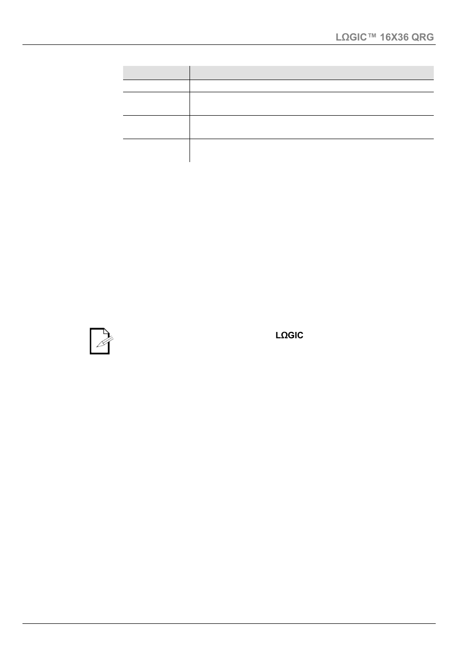 Control panel description, Programming notes | ILUMINARC LΩGIC™ 16X36 User Manual | Page 15 / 16