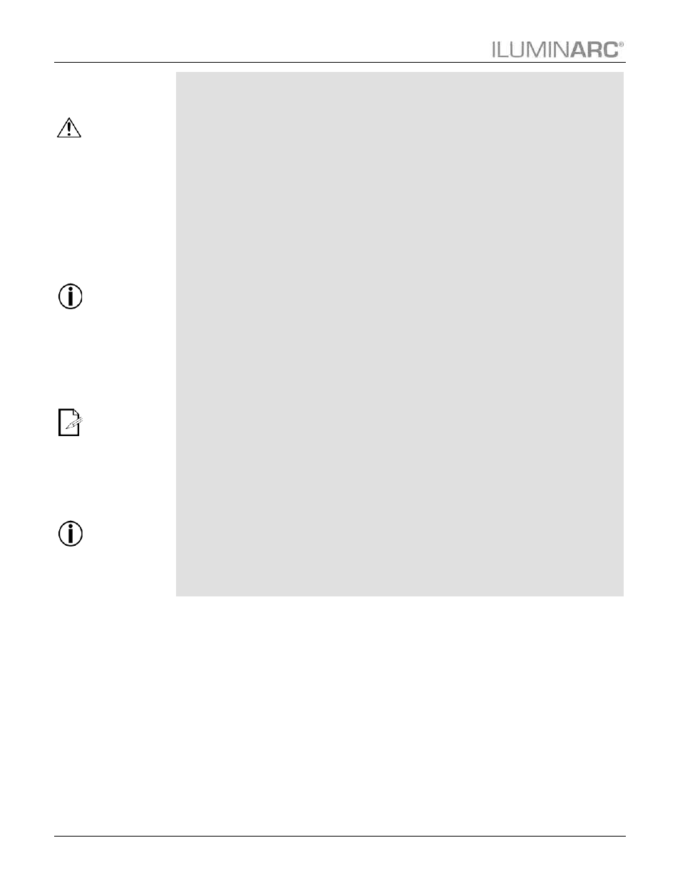 Safety notes, Personal safety, Mounting and installation | Power and wiring, Operation, Introduction | ILUMINARC Ilumiline™ 21g2 IP User Manual | Page 6 / 23