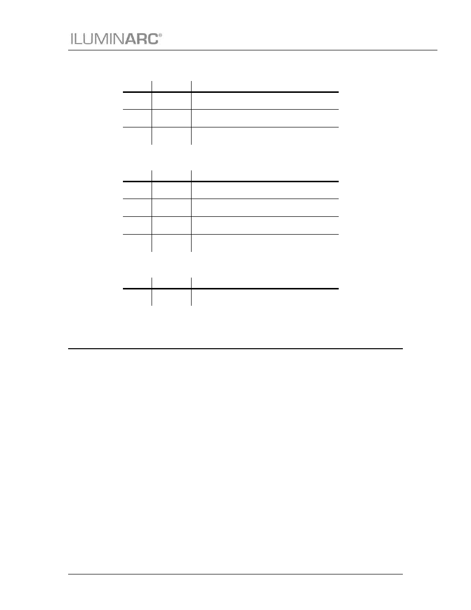 Arc 1, Arc 1+d, Solid | ILUMINARC Ilumipanel™ 28 IP User Manual | Page 14 / 19
