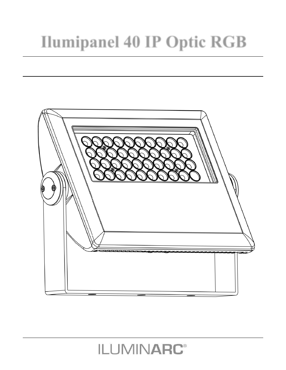 ILUMINARC Ilumipanel™ 40 IP User Manual | 25 pages