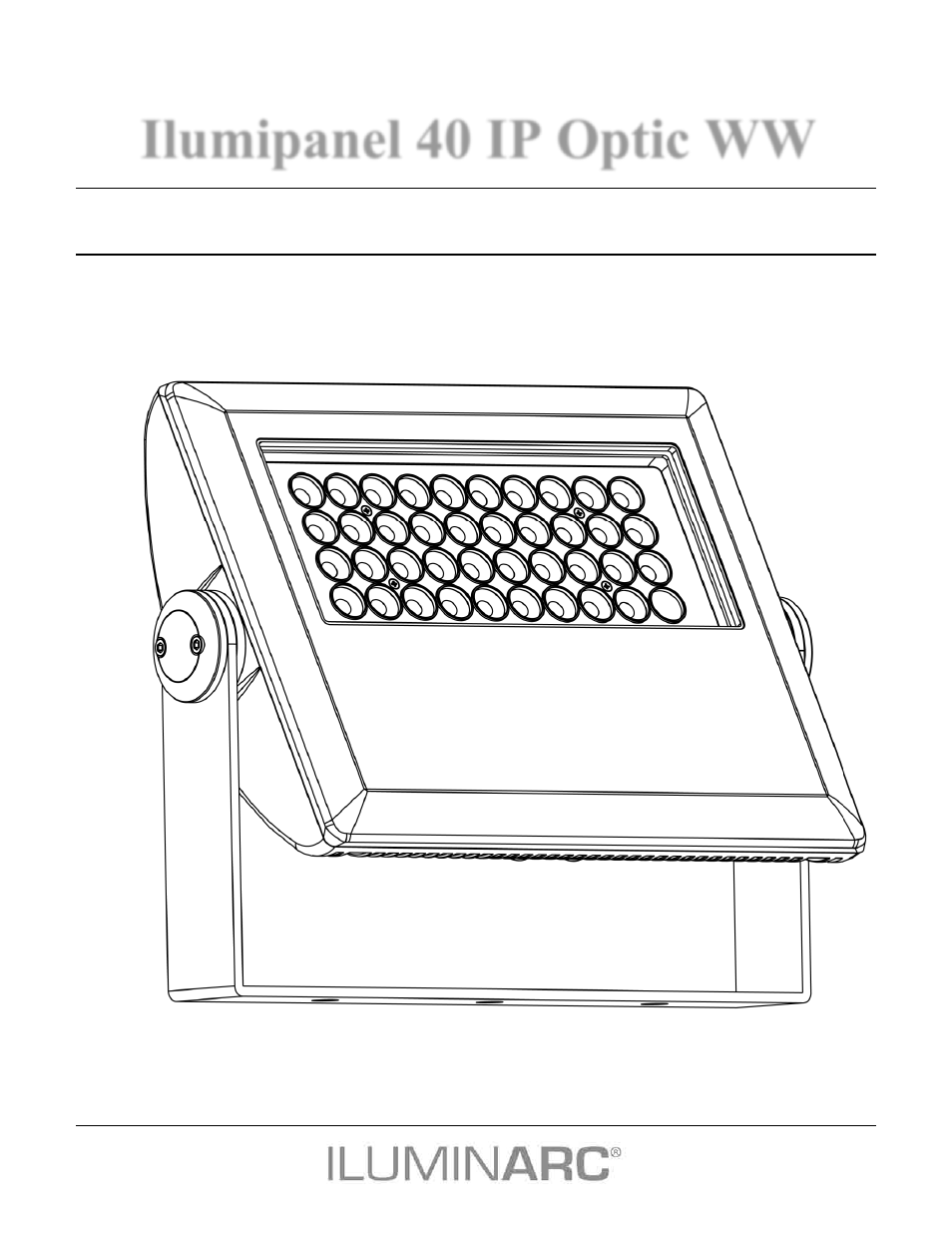 ILUMINARC Ilumipanel™ 40 IP User Manual | 24 pages