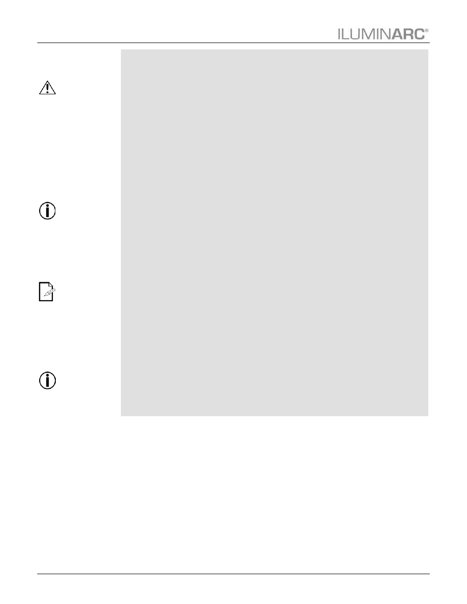 Safety notes, Personal safety, Mounting and installation | Power and wiring, Operation, Introduction | ILUMINARC Ilumipanel™ 40 IP User Manual | Page 6 / 24