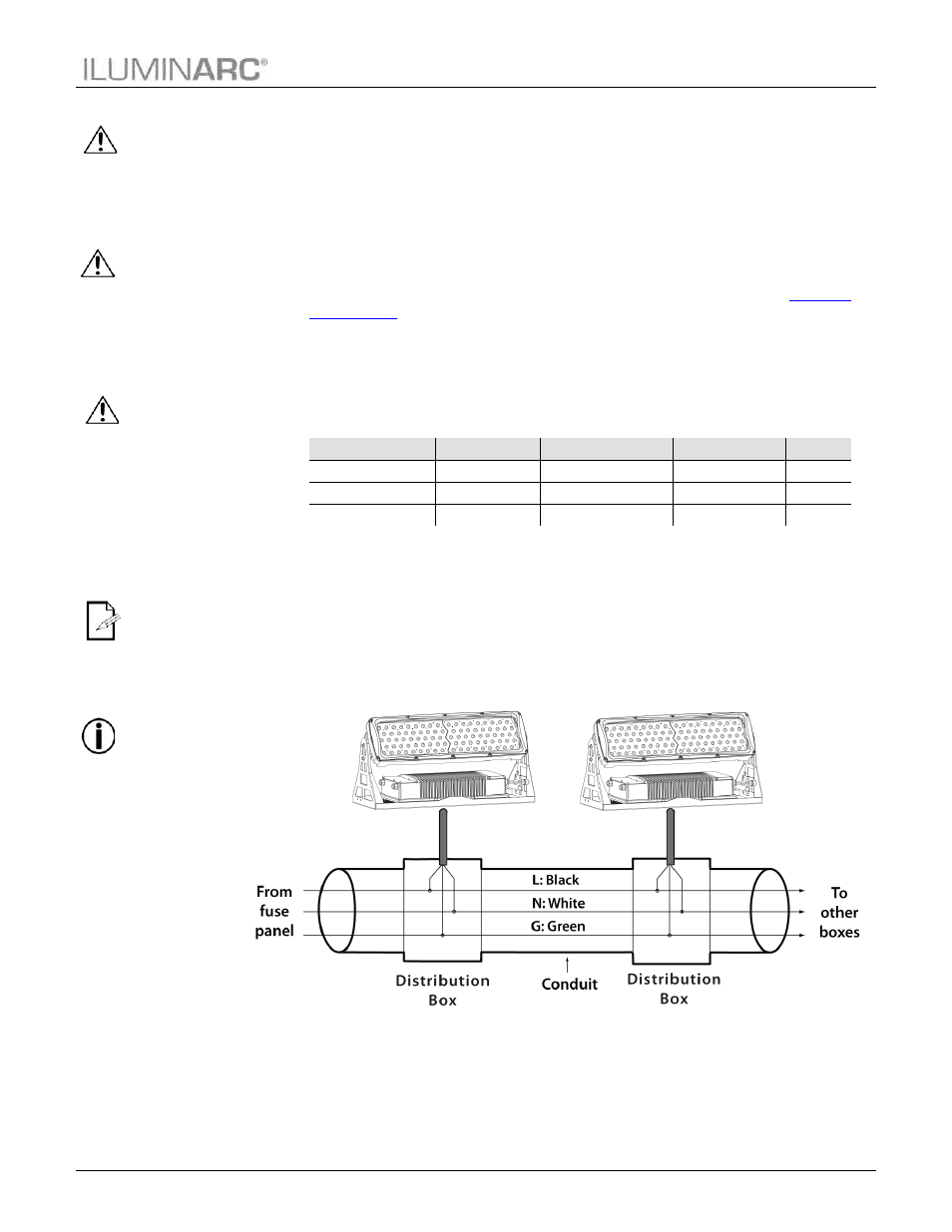 Ac power, Power consumption, Ac plug | Power wiring, Installation | ILUMINARC Ilumipanel™ 90 IP User Manual | Page 11 / 27