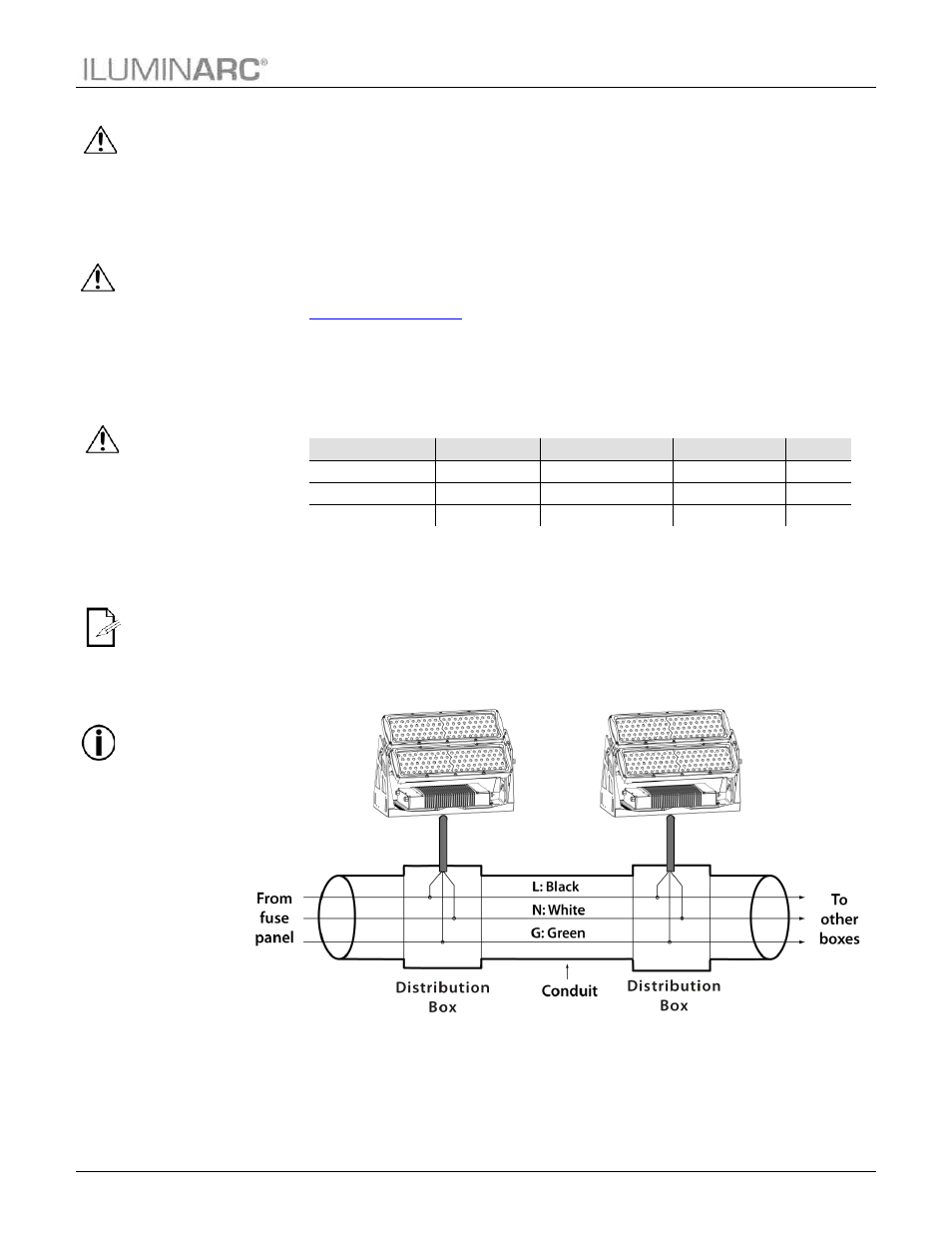 Ac power, Power consumption, Ac plug | Power wiring, Installation | ILUMINARC Ilumipanel™ 180 IP User Manual | Page 11 / 28