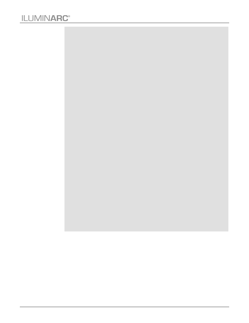Led disclaimer, Led life, Led binning | Color rendering index (cri), Technical information | ILUMINARC Ilumipanel™ 180 IP User Manual | Page 25 / 28