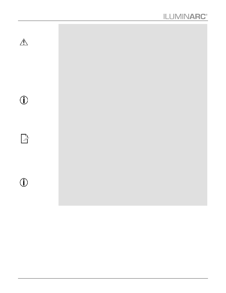 Safety notes, Personal safety, Mounting and installation | Power and wiring, Operation, Introduction | ILUMINARC Ilumipanel™ 180 IP User Manual | Page 6 / 28