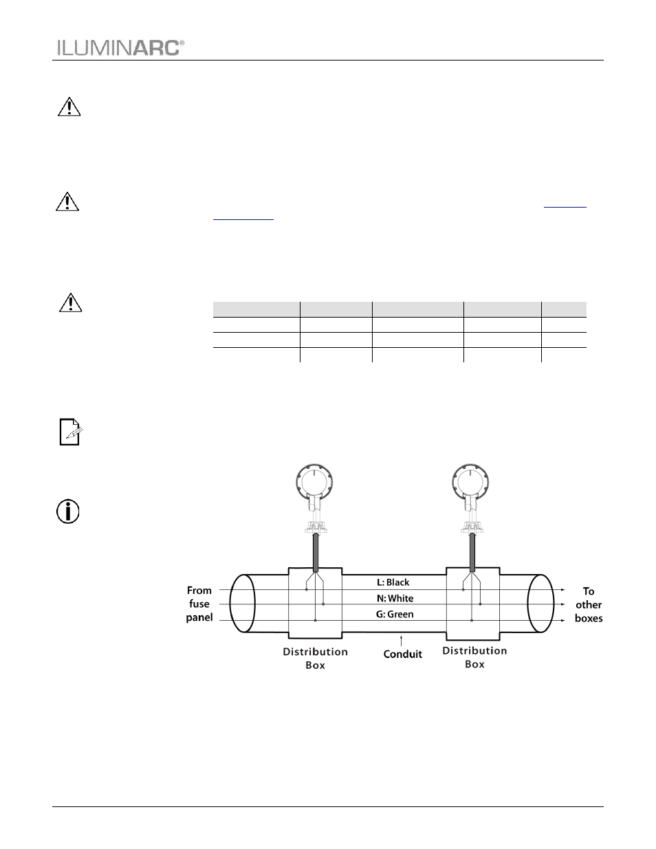 Ac power, Power consumption, Ac plug | Power wiring, Installation | ILUMINARC Ilumipod™ 18g2 IP User Manual | Page 11 / 25