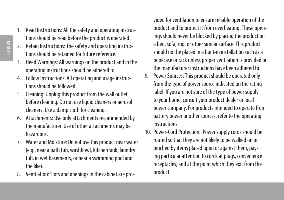 COBY electronic CSMP67 User Manual | Page 12 / 41