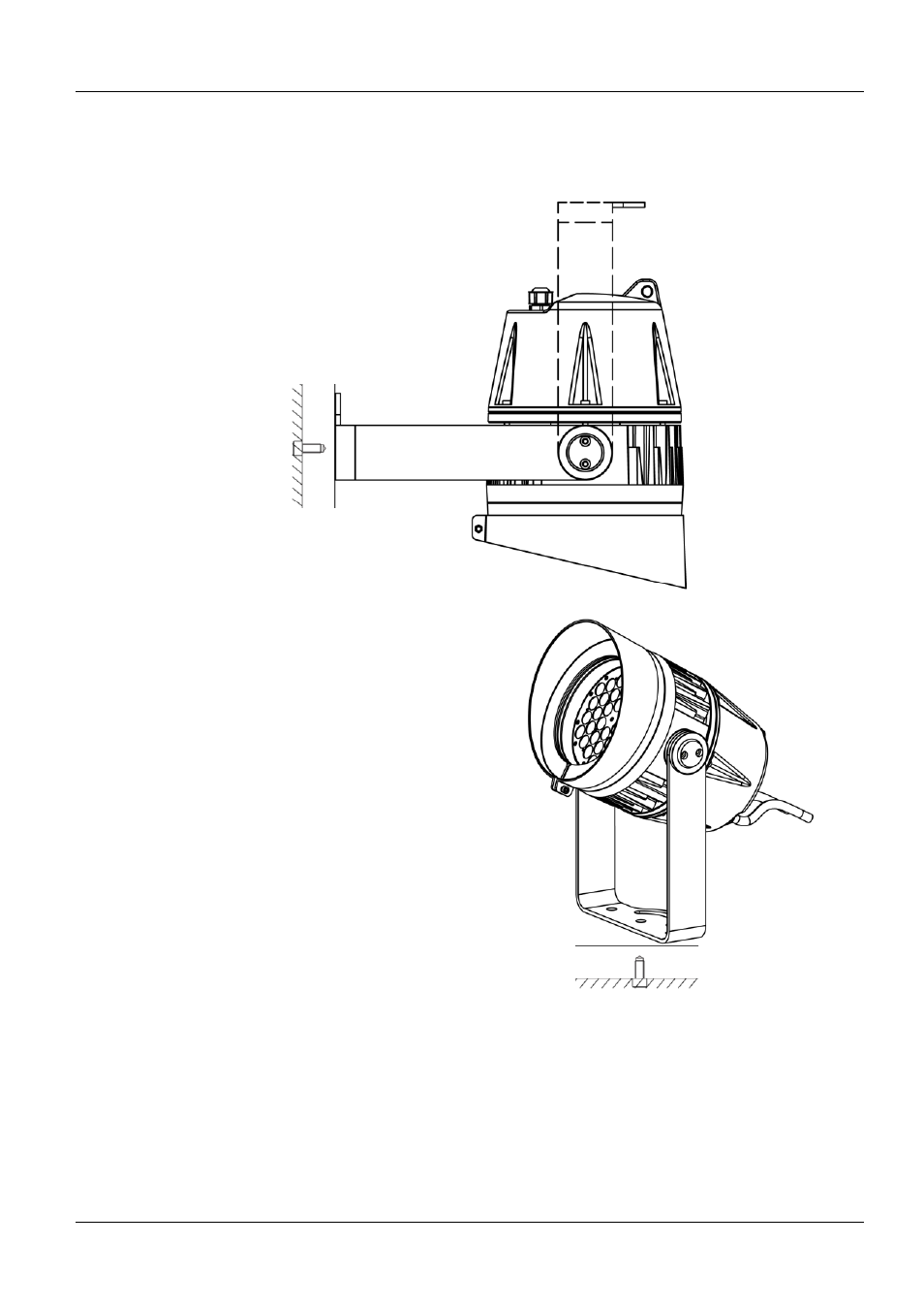 Mounting, Product mounting diagram | ILUMINARC Ilumipod™ 36g2 IP User Manual | Page 6 / 28