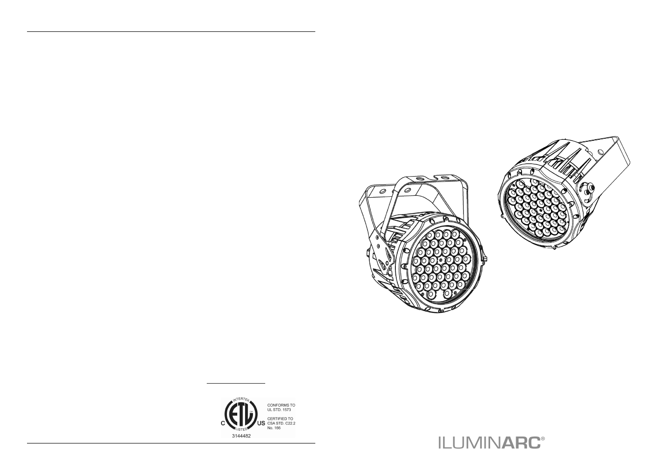 ILUMINARC Ilumipod™ 42 IP User Manual | 8 pages