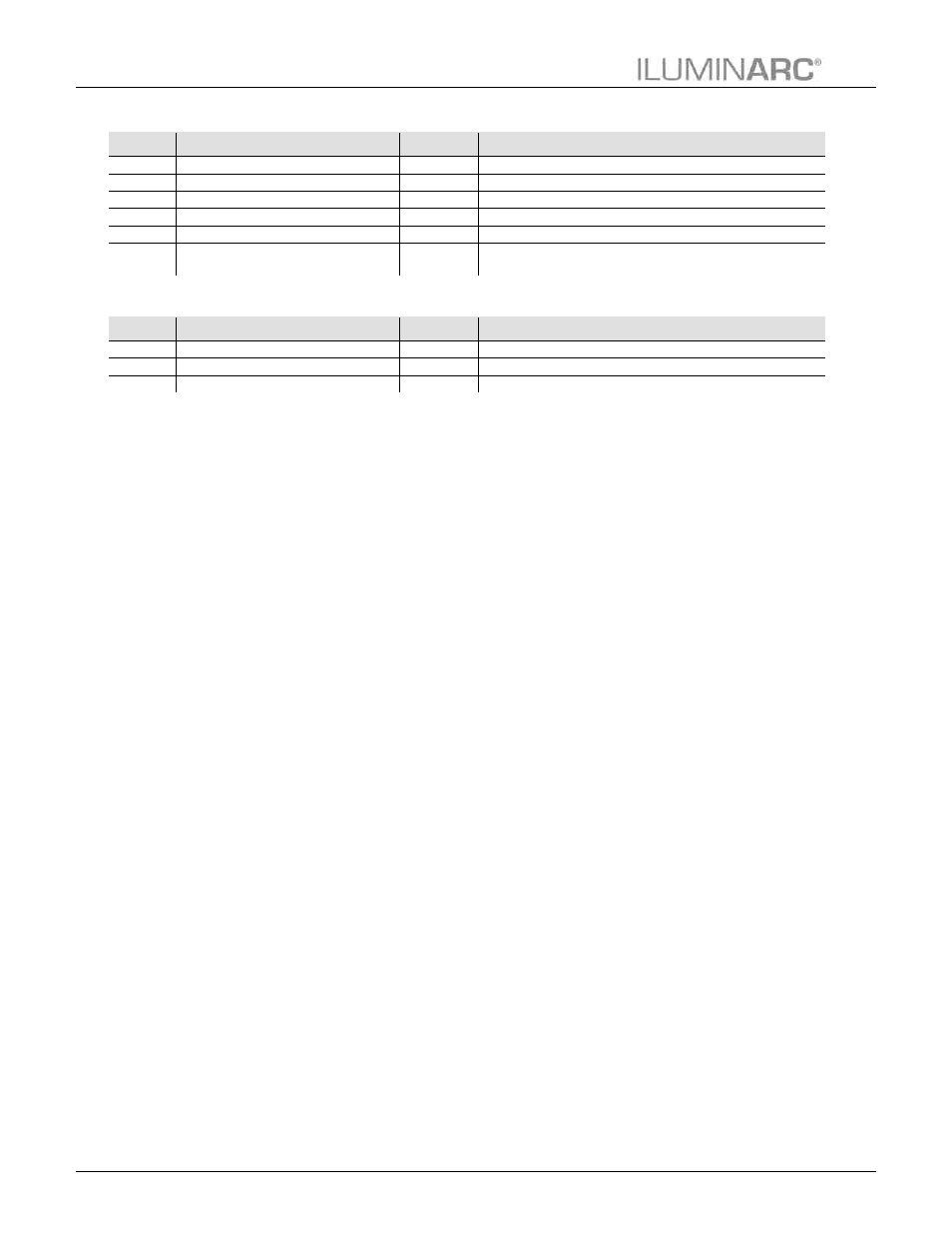 Arc2+s, Operation | ILUMINARC Ilumipod™ 42 IP User Manual | Page 22 / 34