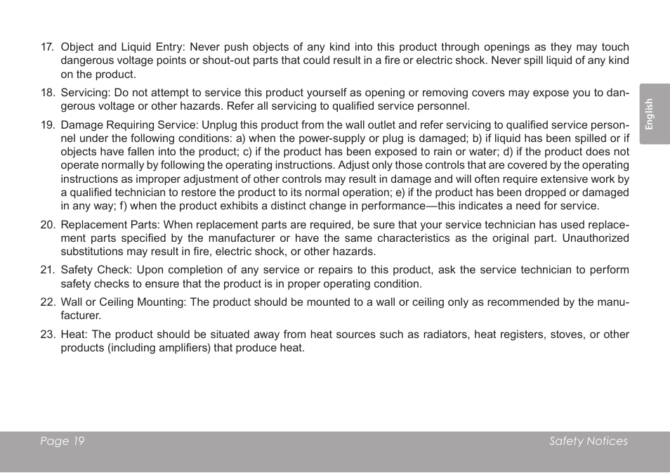 COBY electronic CSMP120 User Manual | Page 19 / 72