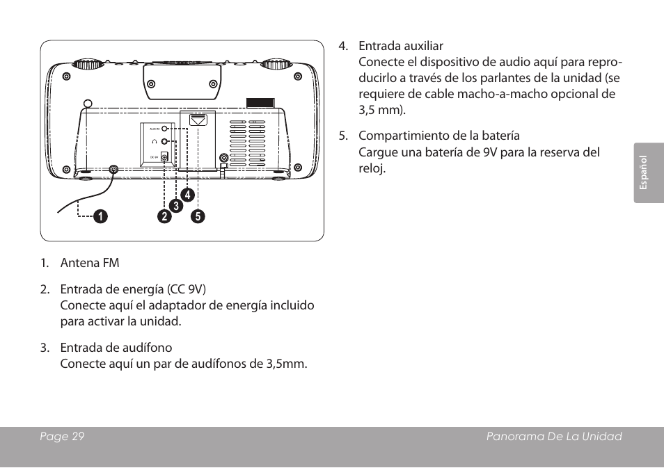 COBY electronic CSMP120 User Manual | Page 29 / 72