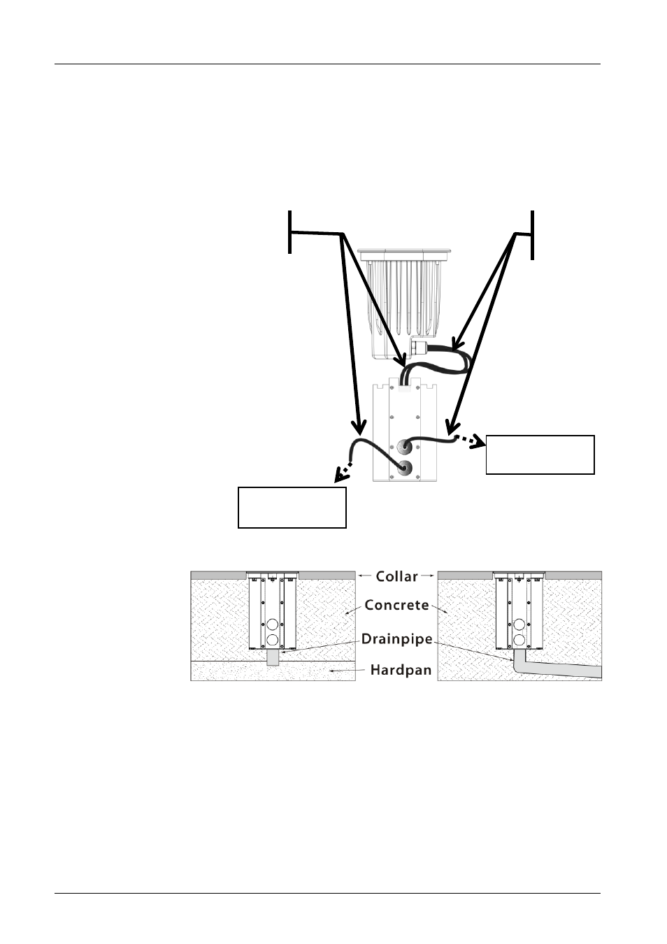 Installation, Installation diagram, Ilumipod inground tri-3 ip optic 25 rgb qrg | ILUMINARC Ilumipod™ Inground Tri-3 IP User Manual | Page 7 / 12