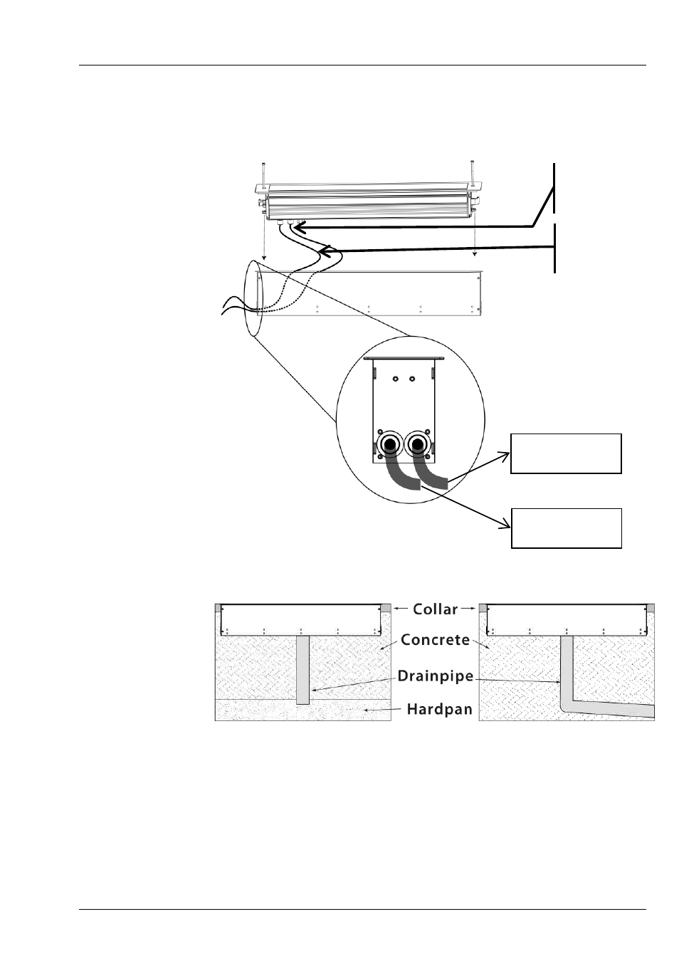 Installation, Installation diagram, Ilumiline inground tri-12 ip optic 25 rgb qrg | ILUMINARC Ilumiline™ Inground Tri-12 IP User Manual | Page 7 / 12