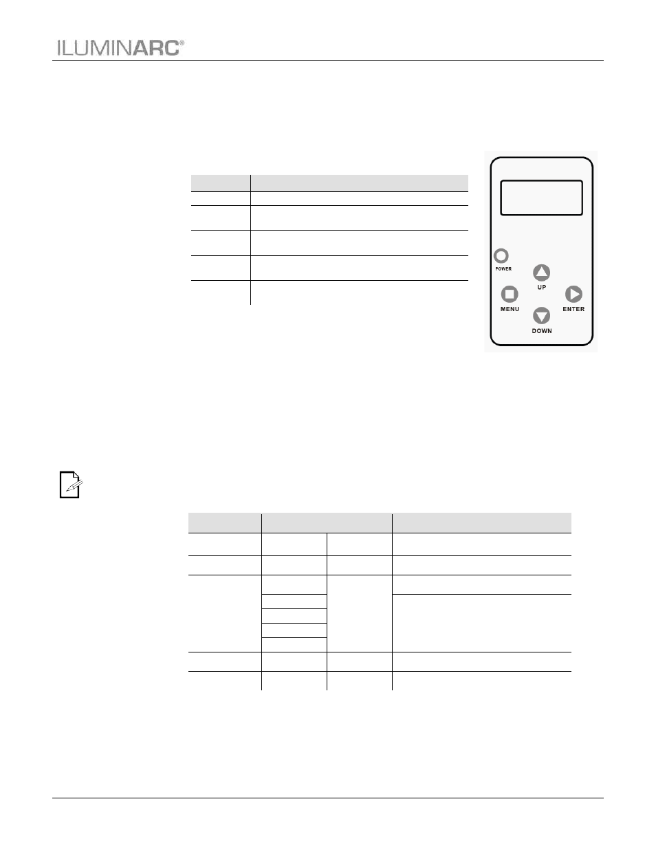 Operation, Ilumicode, Ilumicode panel description | Control options, Ww functions menu map, Menu map | ILUMINARC Ilumiline™ Inground Tri-12 IP User Manual | Page 17 / 31